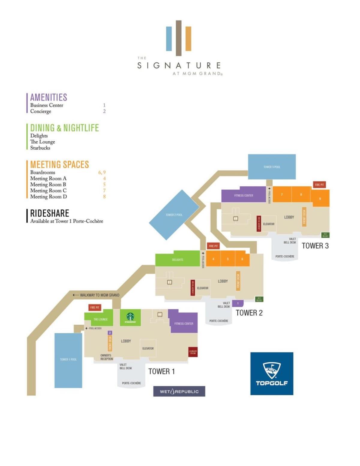 Hébergement de vacances Mgm Signature-29-602 1br 2ba Balcony Jacuzzi Las Vegas